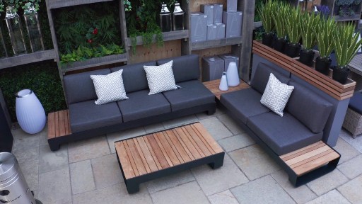 sofa sudut bisa dijadikan tempat nongkrong keluarga