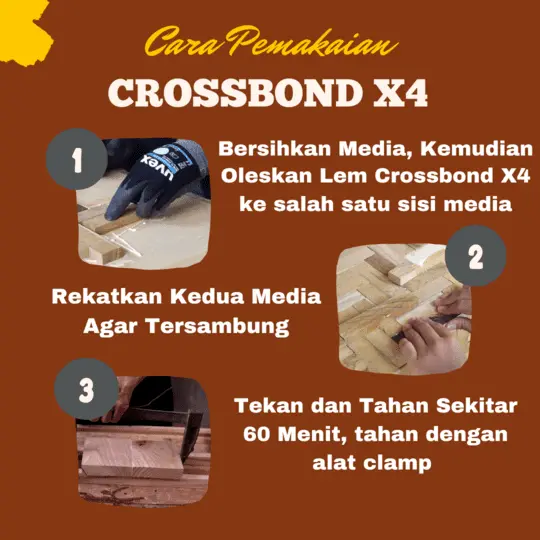 Cara Pemakaian Crossbond X4