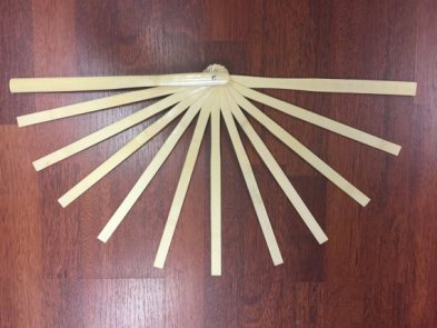 souvenir kipas bambu untuk pernikahan