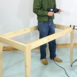 cara membuat meja kayu mudah 8