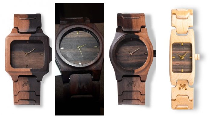 jam tangan kayu matoa