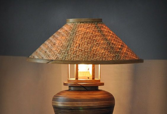 kap lampu bambu (2)