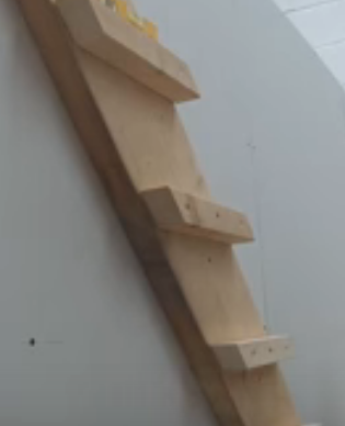 langkah 10 membuat tangga sederhana