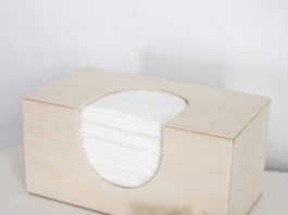 langkah-langkah membuat kerajinan dari kayu kotak tissue