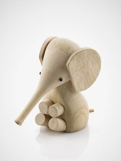 mainan kayu gajah