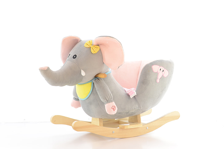Contoh modifikasi mainan, meski bentuknya menjadi kuda-kudaan berkepala gajah