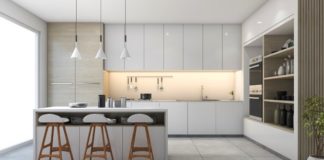 meja dapur minimalis