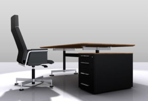 meja kantor minimalis