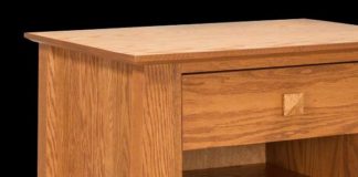meja kayu oak
