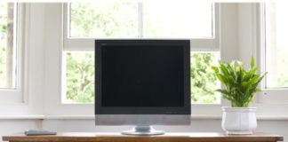 meja tv kayu
