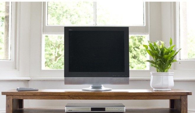 meja tv kayu
