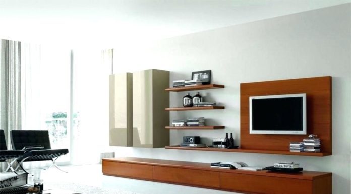 meja tv minimalis natural