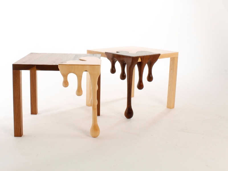 meja unik dari kayu