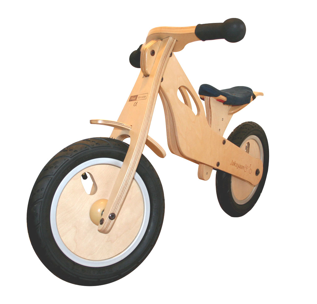 miniatur sepeda kayu lapis