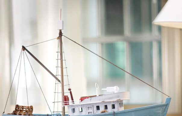 miniature kapal