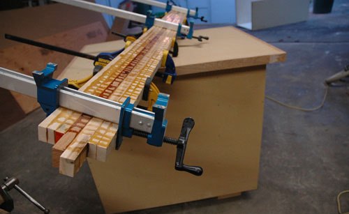 pembuatan kayu laminasi