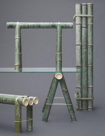 sambungan bambu dengan lem yang kuat untuk bambu